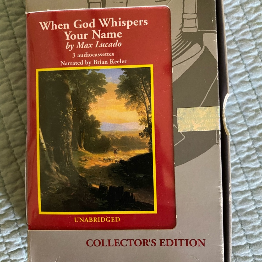 When God Whispers Your Name Cassettes Book